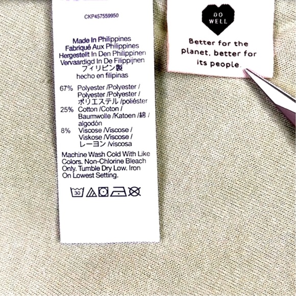 NEW Madewell Sweatshirt Brushed Side Button Details Relaxed Pullover Womens S - Picture 6 of 10